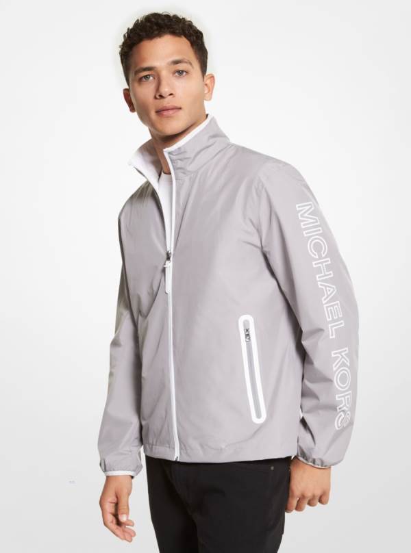 Panske Bundy Michael Kors Fontana Track Siva - Oblecenie Michael Kors Obchod | KVNHU-2086